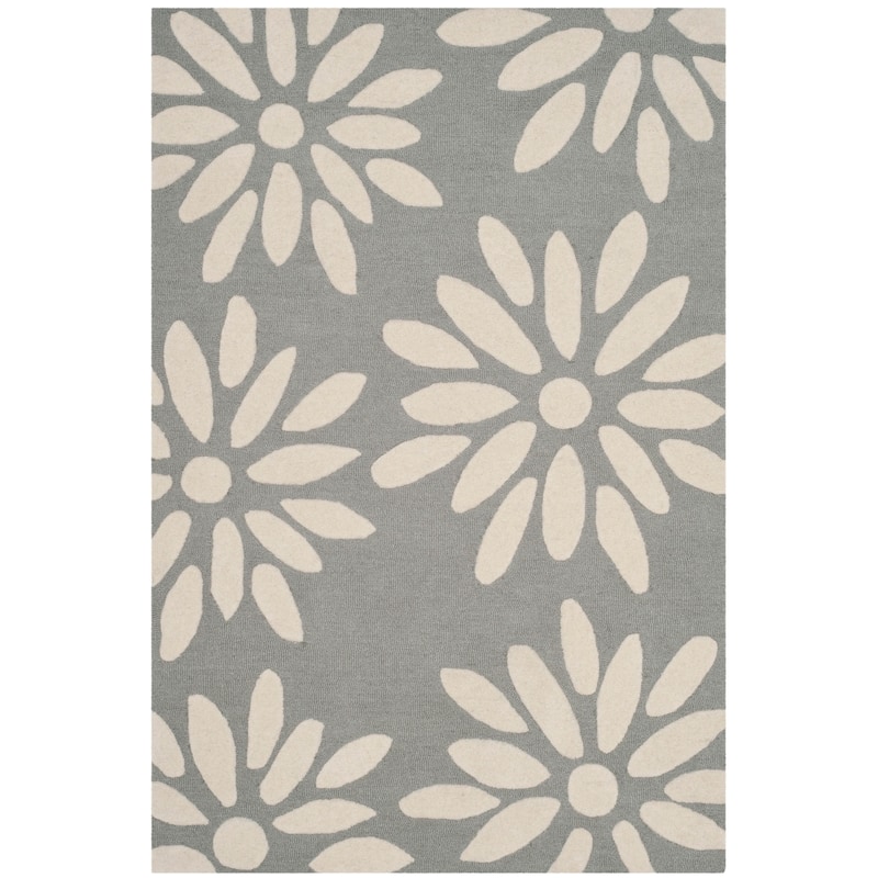 SAFAVIEH Handmade SAFAVIEH Kids Fleurette & Tween Wool Rug