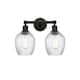 Option Oil Rubbed Bronze / Clear Spiral Fluted