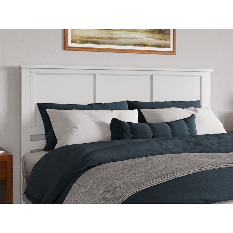 Charlotte Solid Wood Low Profile Platform Bed with Matching Footboard