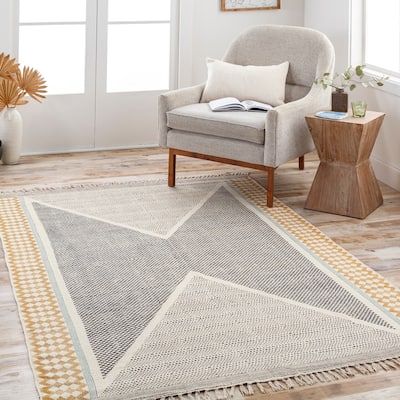 Livabliss Aorua Handwoven Cotton Area Rug