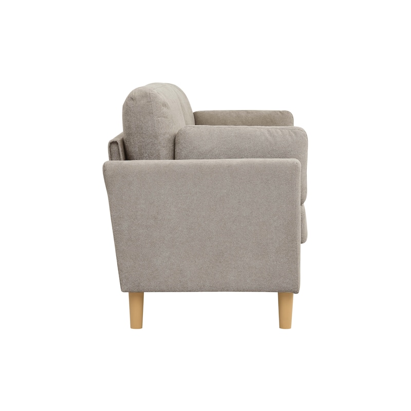 Minimalist Upholstered Sofa - 2 Seats - 30.5" D x 66" W x 35" H