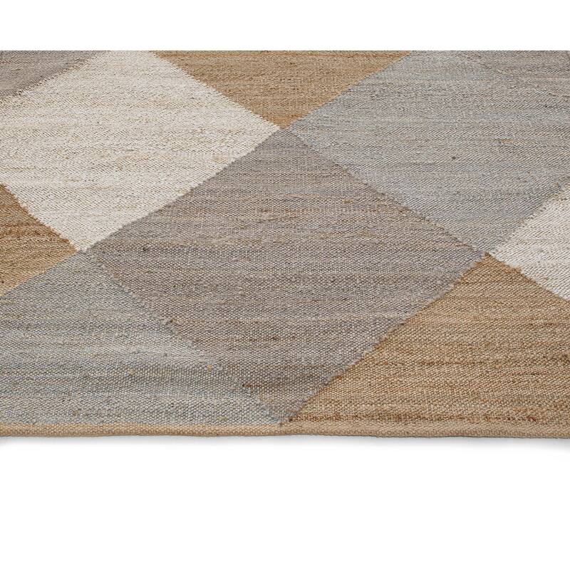 Terra by Obeetee Sona Mabel Brown Rug