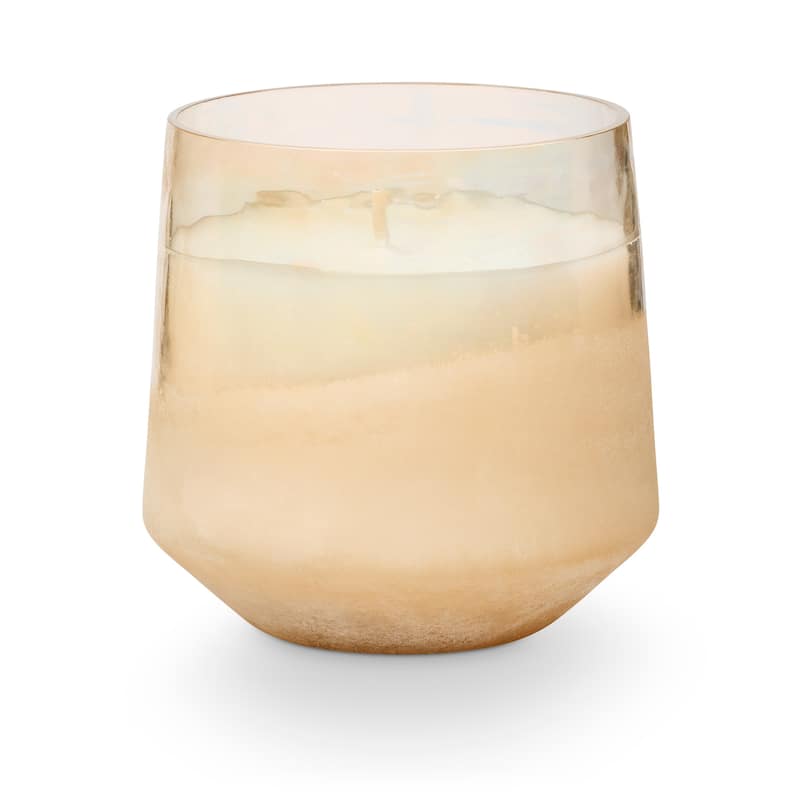 Beautifully Done Essentials Coconut Milk Mango Demi Vanity Tin Scented Candle - Baltic Glass