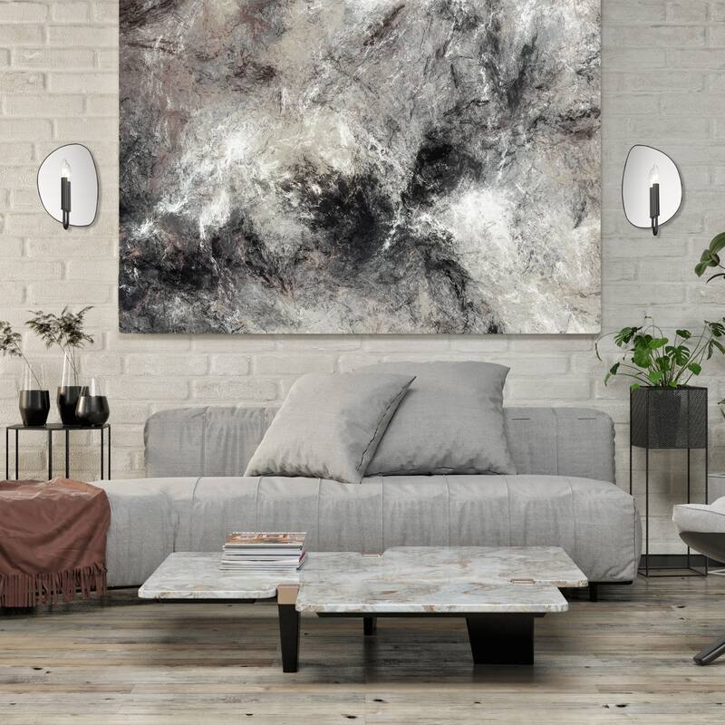 Golden Lighting Tessa 1-light Wall Sconce in Matte Black