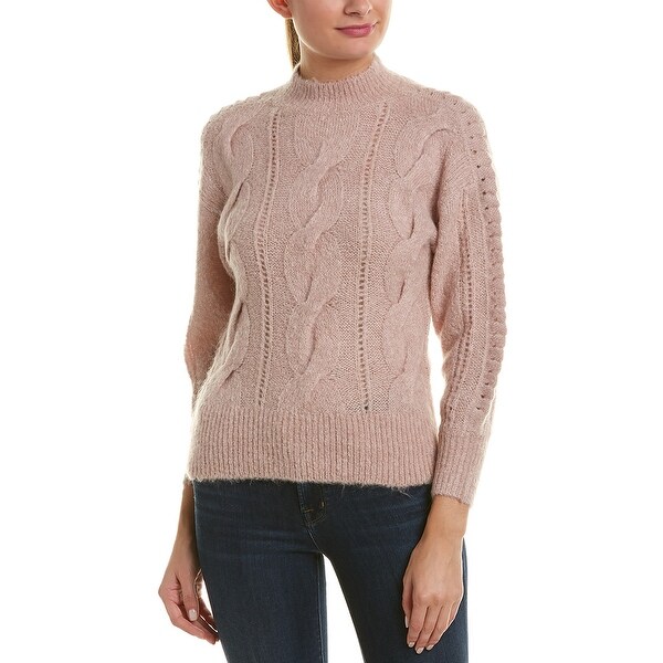 rebecca taylor cable knit sweater