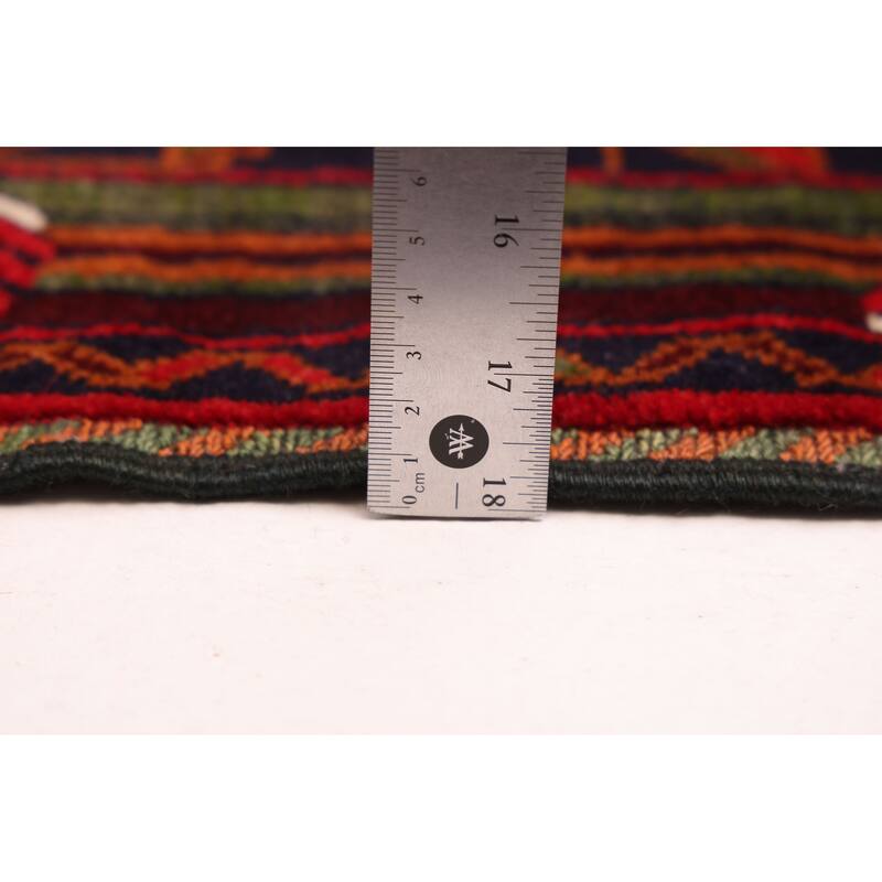 ECARPETGALLERY Hand-knotted Teimani Dark Brown Wool Rug - 4'0 x 6'8