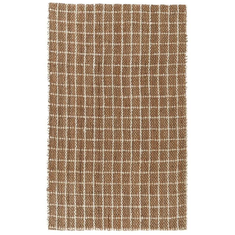 Windowpane Chenille Are Rug by Kosas Home - 8x10