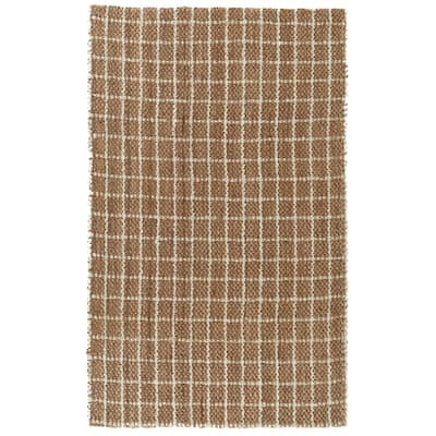 Windowpane Chenille Are Rug by Kosas Home