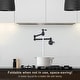 preview thumbnail 57 of 59, WOWOW Wall Mounted Pot Filler Faucet with Double Joints