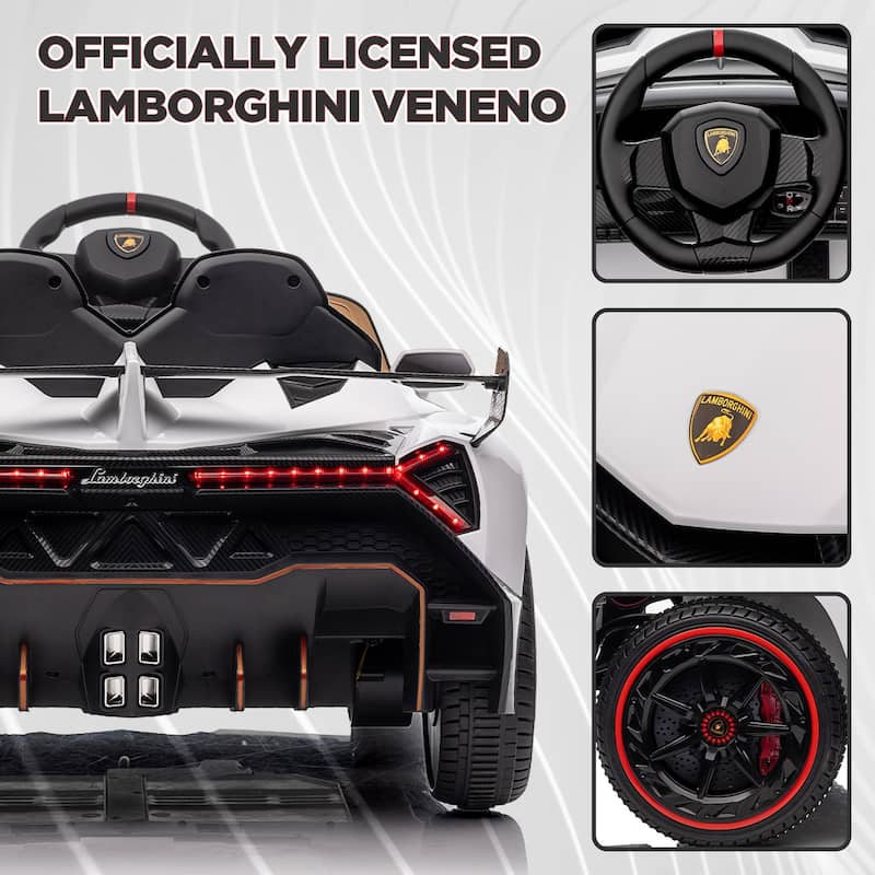 12V Ride on Car Licensed Lamborghini Electric Car for Kids Remote Control