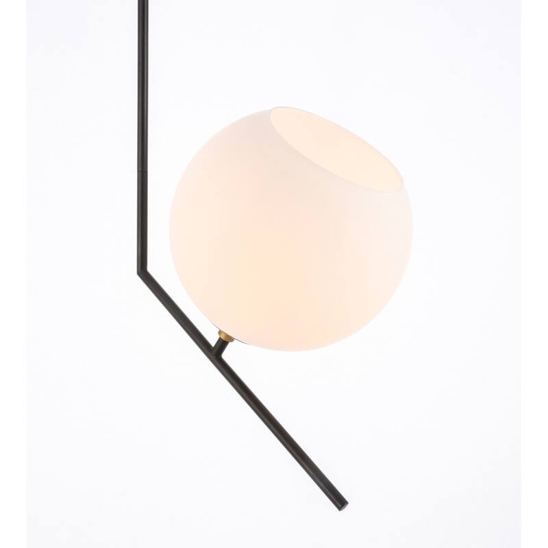 Bastina 10-Inch 1-UpLight Frosted Glass Pendant