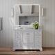 Option White (Brushed Nickel Finish)