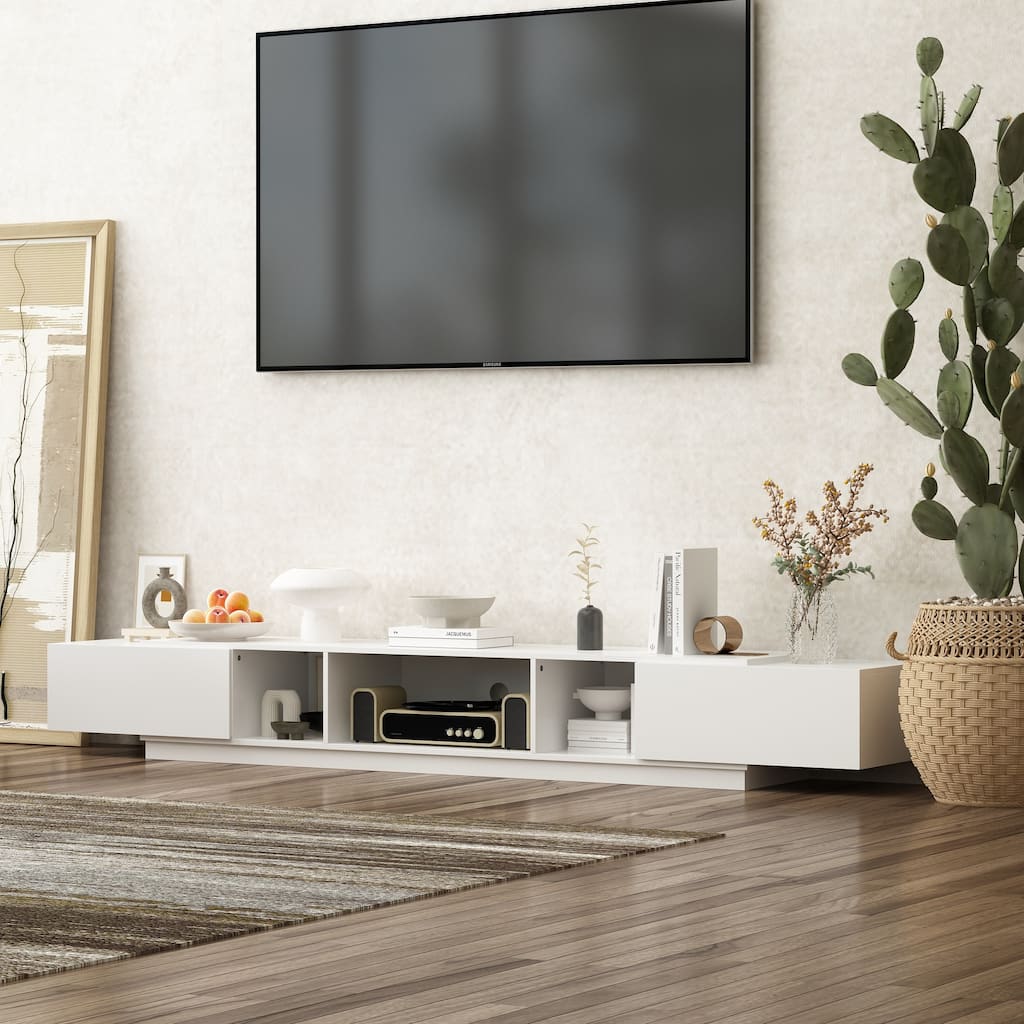 TV Stand for 90", TV Media Center, Entertainment Center Media Console