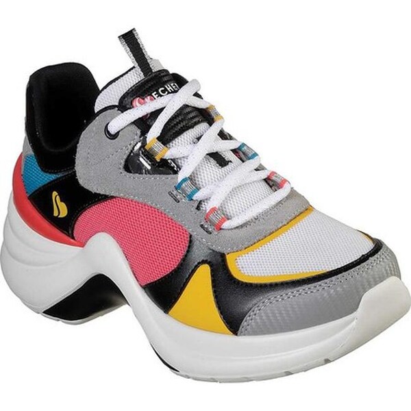 Skechers wedge discount sneakers for sale