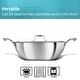 preview thumbnail 5 of 3, Hawkins Pro 6.3 Quart Stainless Steel Deep-Fry Pan