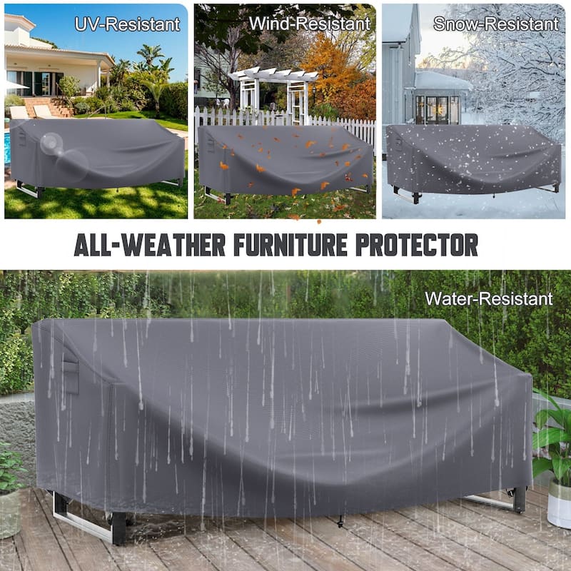 None Durable Outdoor Furniture Cover 600D Oxford Fabric