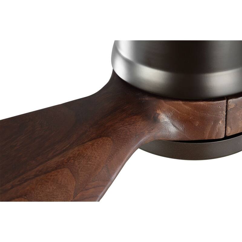 Farris Collection Three-Blade Carved Wood 60" Ceiling Fan - 12.370" x 31.250" x 10.500"