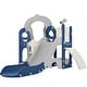 preview thumbnail 64 of 65, 5 in 1 Toddler Slide and Swing Set - Indoor & Outdoor Kids Playground Climber with Telescope - 71.6'' L x 56.3'' W x 45.2'' H