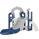 preview thumbnail 8 of 43, Toddler Slide and Swing Set 5 in 1, Kids Playground Climber Slide Playset with Telescope, Freestanding Combination for Babies