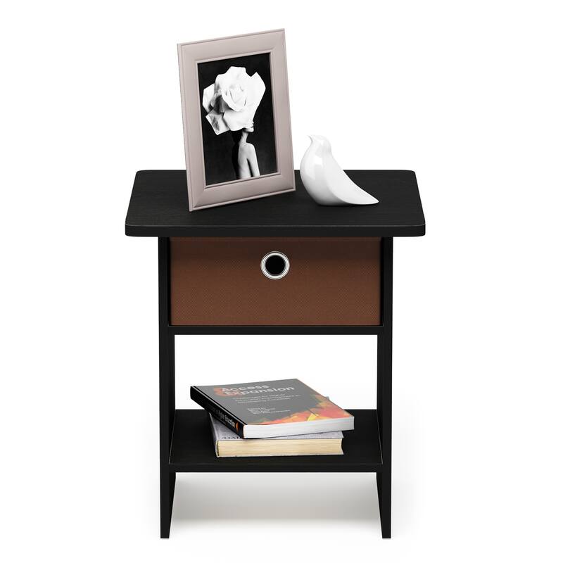 Porch & Den Cooper Square End Table/ Nightstand with Bin Drawer