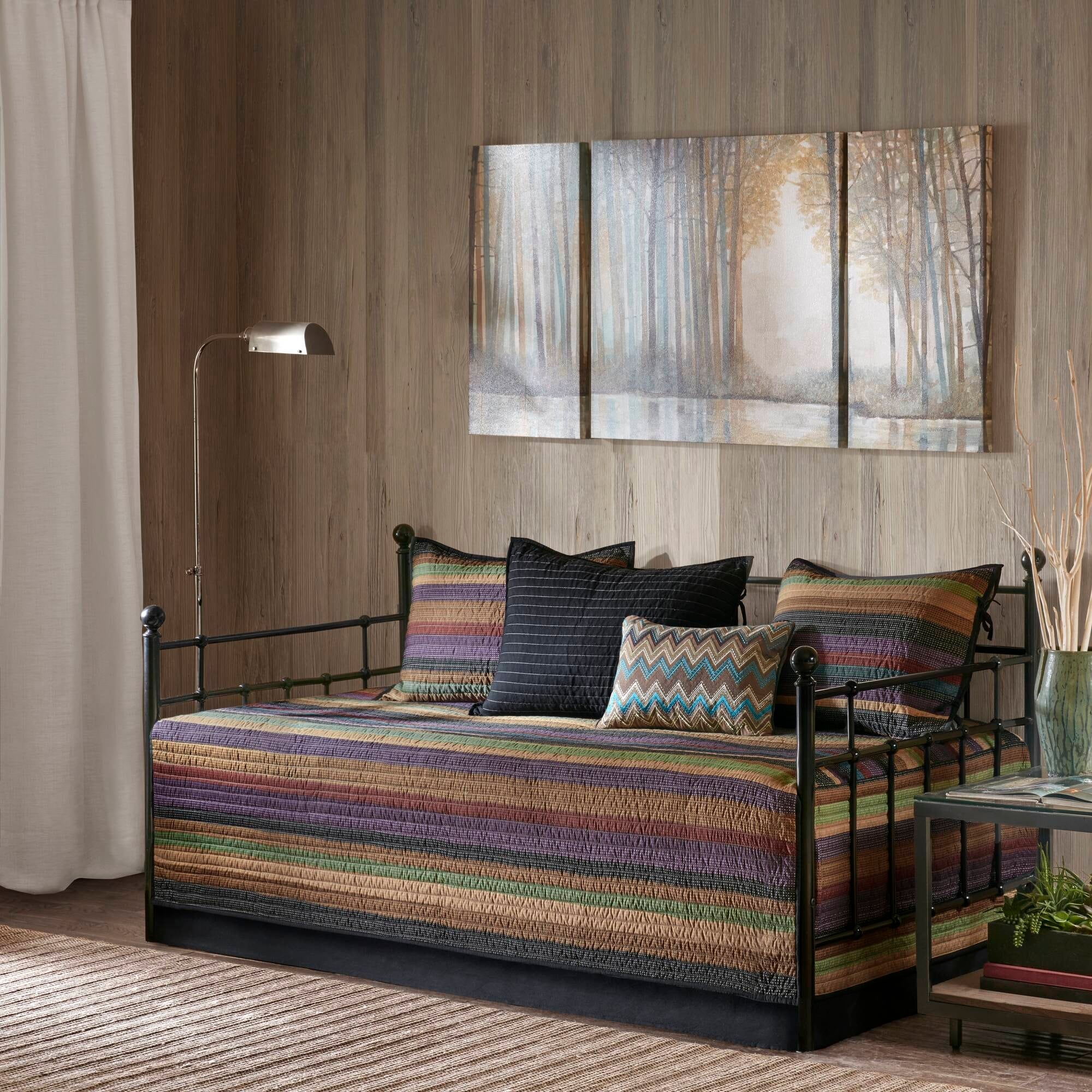 Madison Park Yosemite Multi Quilted 6-piece Daybed Set