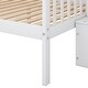 preview thumbnail 11 of 9, Twin over Full Stairway Bunk Bed with Side Shelves, Convertible into 2-Separate Beds, Built-in Storage, Easy Assembly, White
