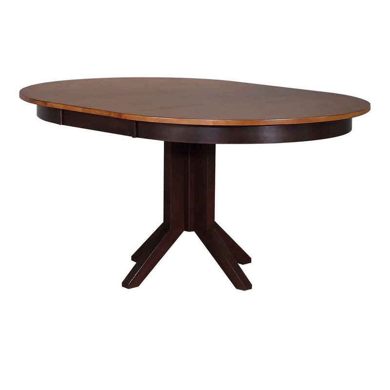 Round Contemporary Dining Table - N/A