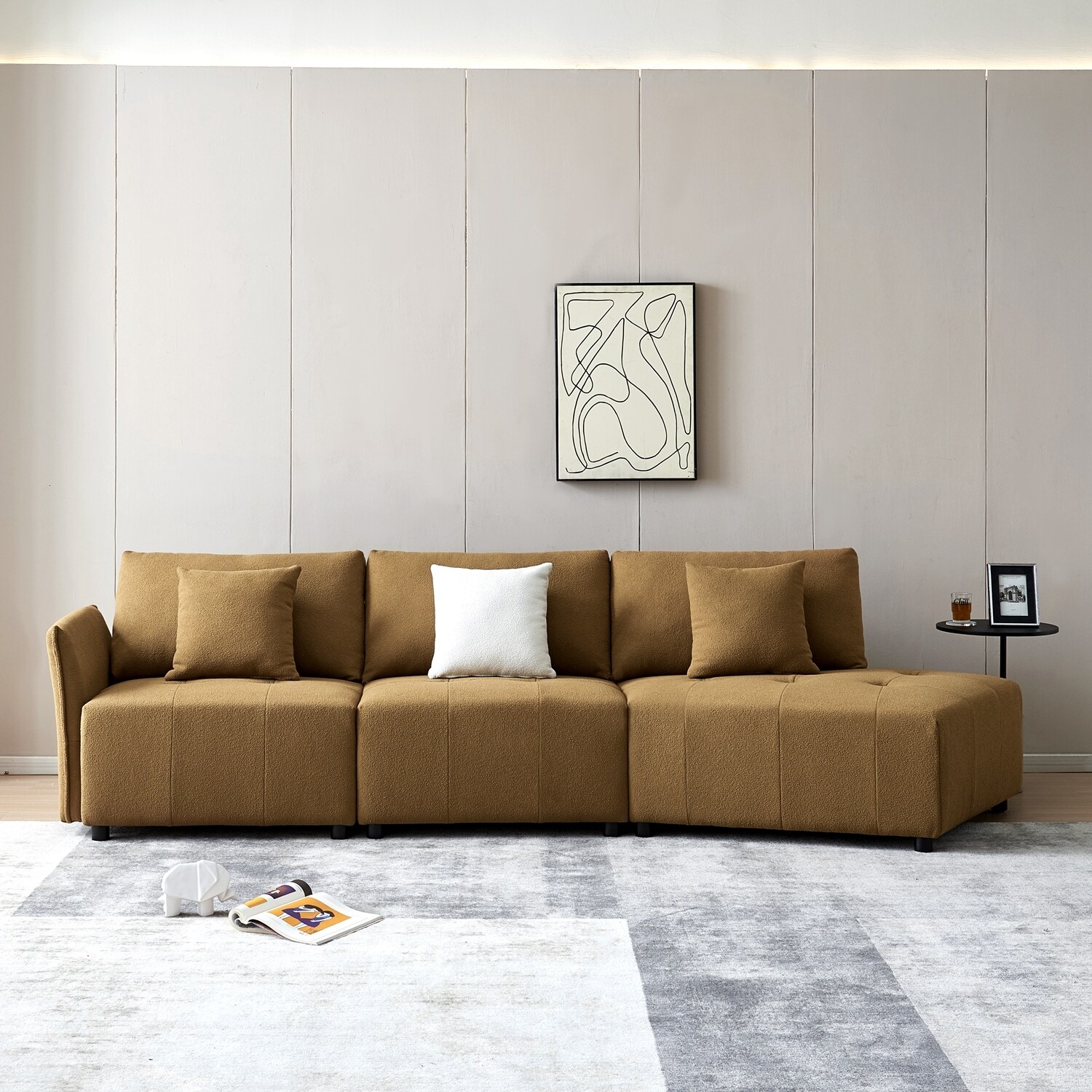 Arya modular sofa outlet with open end