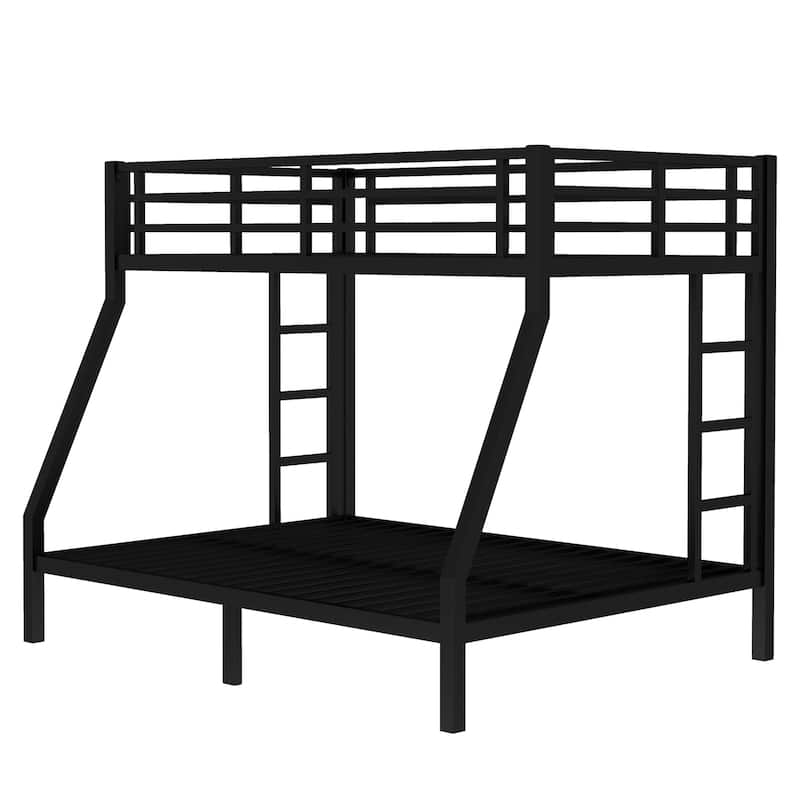 Metal Twin over Full Bunk Bed for Teens and Adults