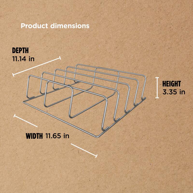 Ninja XSKRACKXL Woodfire Rib Rack, Compatible with OG800 and OG900 Series