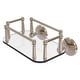preview thumbnail 16 of 16, Allied Brass Monte Carlo Collection Wall Mounted Glass Guest Towel Tray Antique Pewter