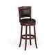 preview thumbnail 30 of 46, Verona Swivel 29-inch High Back Barstool by iNSPIRE Q Classic Cherry-Solid Back