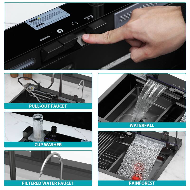 30" Drop-In 16 Gauge Single Bowl Stainless Steel Kitchen Sink - 30'' x 19'' x 9''