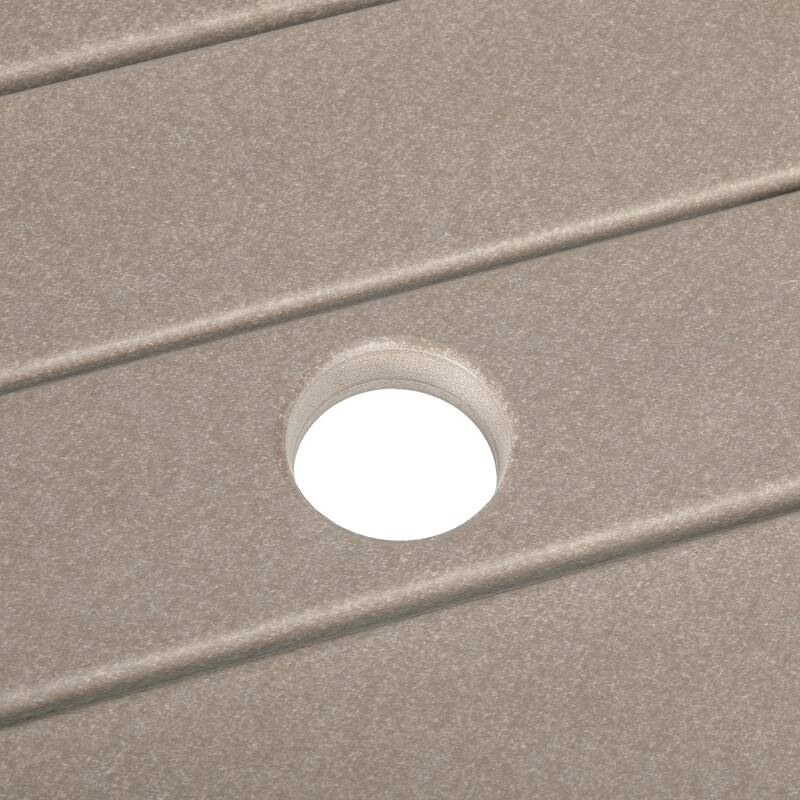 Laguna Hdpe All Weather Outdoor Patio 30" Square Counter Bistro Table