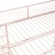 preview thumbnail 8 of 7, Full Size Metal Loft Bed with 4-Tier Shelves and Multifunctional Storage