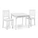 preview thumbnail 3 of 2, Sorelle Furniture Imagination 3-piece Kids' Craft Table and Chair Set White