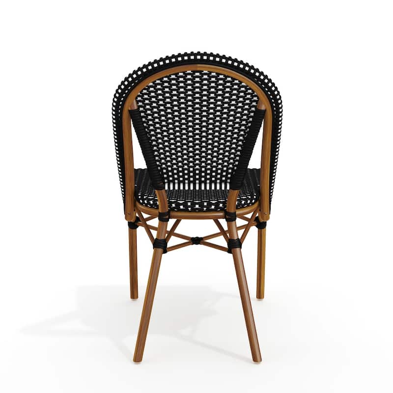 Martha Stewart All-Weather Stackable Patio Bistro Dining Chair - 19"W x 21.75"D x 35"H