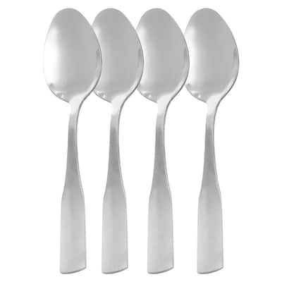Gibson Home Classic Profile Tea Spoon 4 Piece Set - 6.25 x 1.40