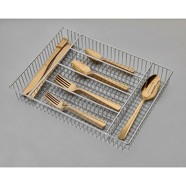 42 pieces stainless steel dinner set deals