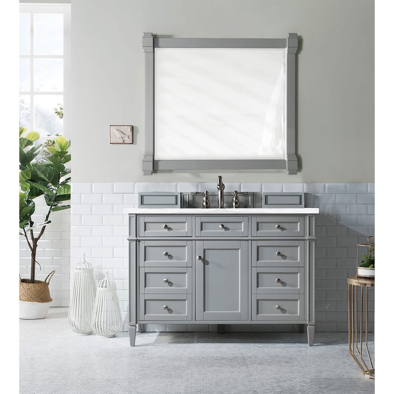 James Martin Vanities Brittany 48" Single Vanity, Urban Gray