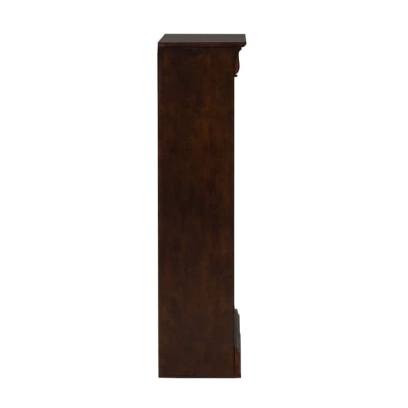 Brayton Manor Cognac Jr Executive 48 Inch Bookcase