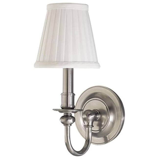 Hudson Valley Lighting Beekman Single Light 12" Tall Wall Sconce - Satin Nickel