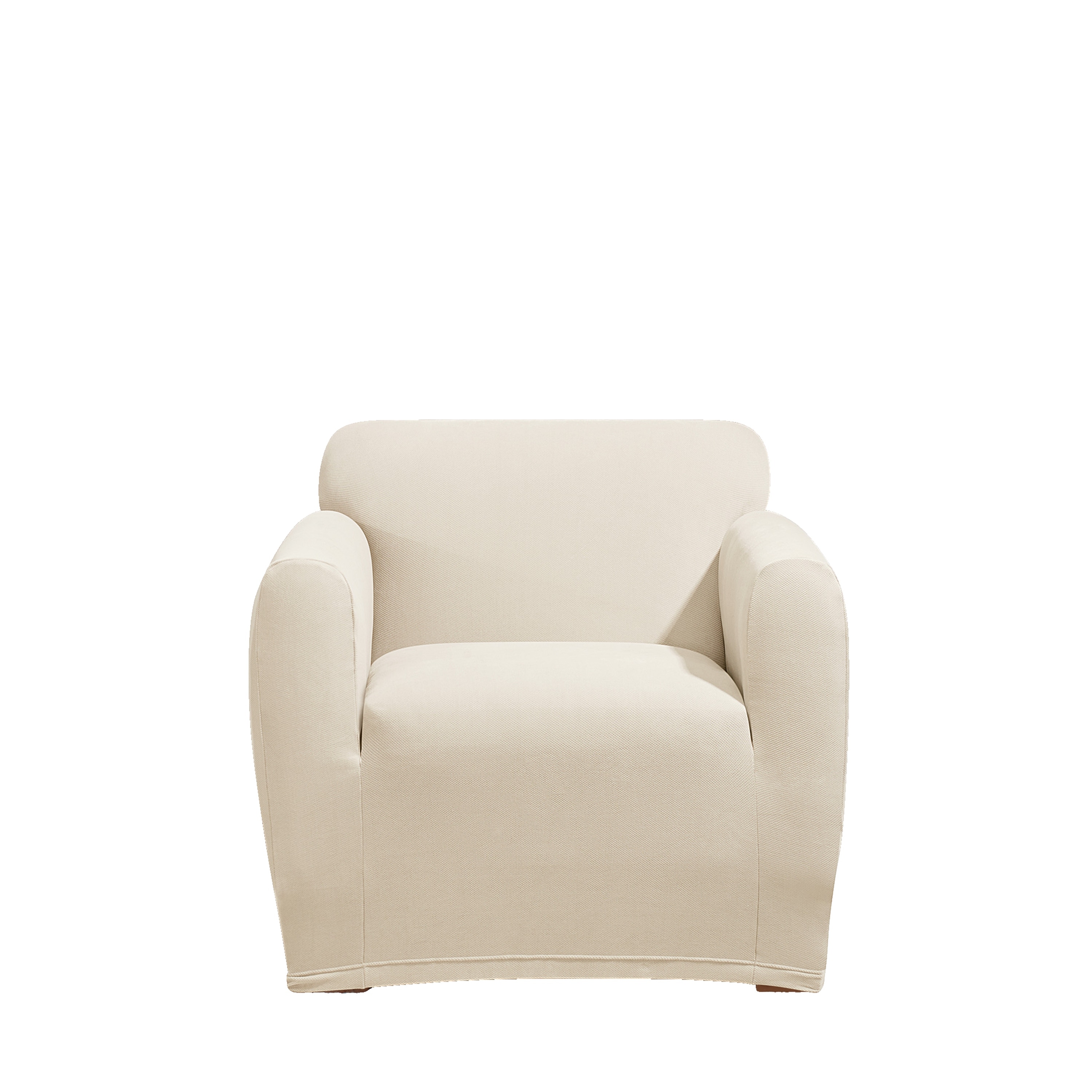 Sure fit stretch jacquard damask wing chair slipcover deals