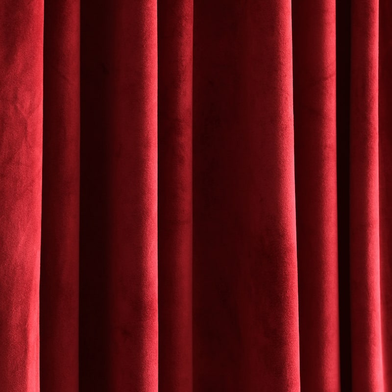 Lush Decor Prima Velvet Solid Light Filtering Back Tab Rod Pocket Window Curtain Panels Set