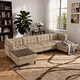 preview thumbnail 65 of 146, Madison Oversized Upholstered Corduroy Modular Sectional Sofa