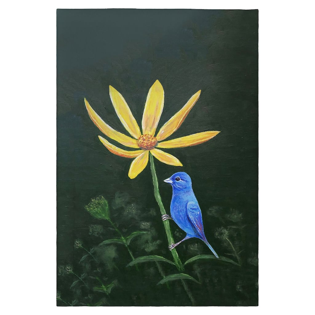 Indigo Bunting Guest Towel - 20x20