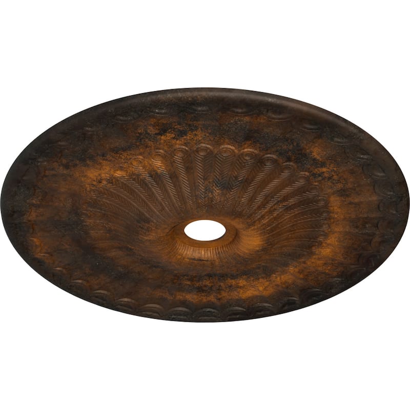 36 5/8"OD x 3 5/8"ID x 2 3/8"P Galveston Ceiling Medallion