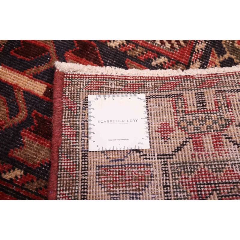 ECARPETGALLERY Hand-knotted Kayseri Vintage Red Wool Rug - 4'9 x 9'3