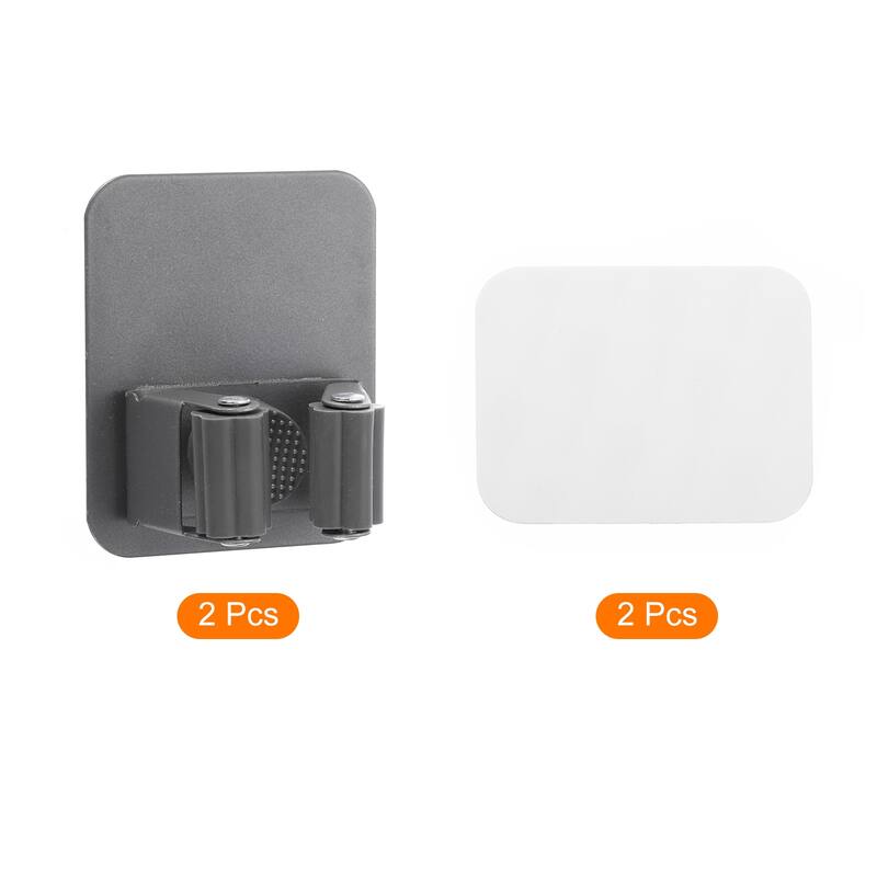 Mop Broom Holder, 304 Stainless Steel Mop Holder Adhesive Broom Hanger
