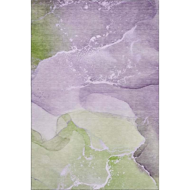 Premium Washable Super Soft Abstract Flow Contemporary Mayfield Rug